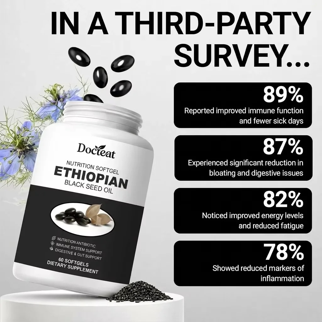 Black Seed Oil Capsule - Kapsul Minyak Biji Hitam Premium -