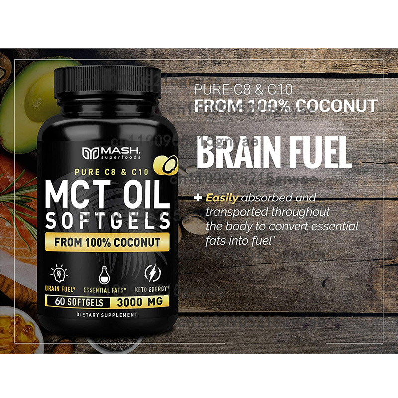 Mct Oil Coconut - Minyak MCT 3600 Mg C8 C10