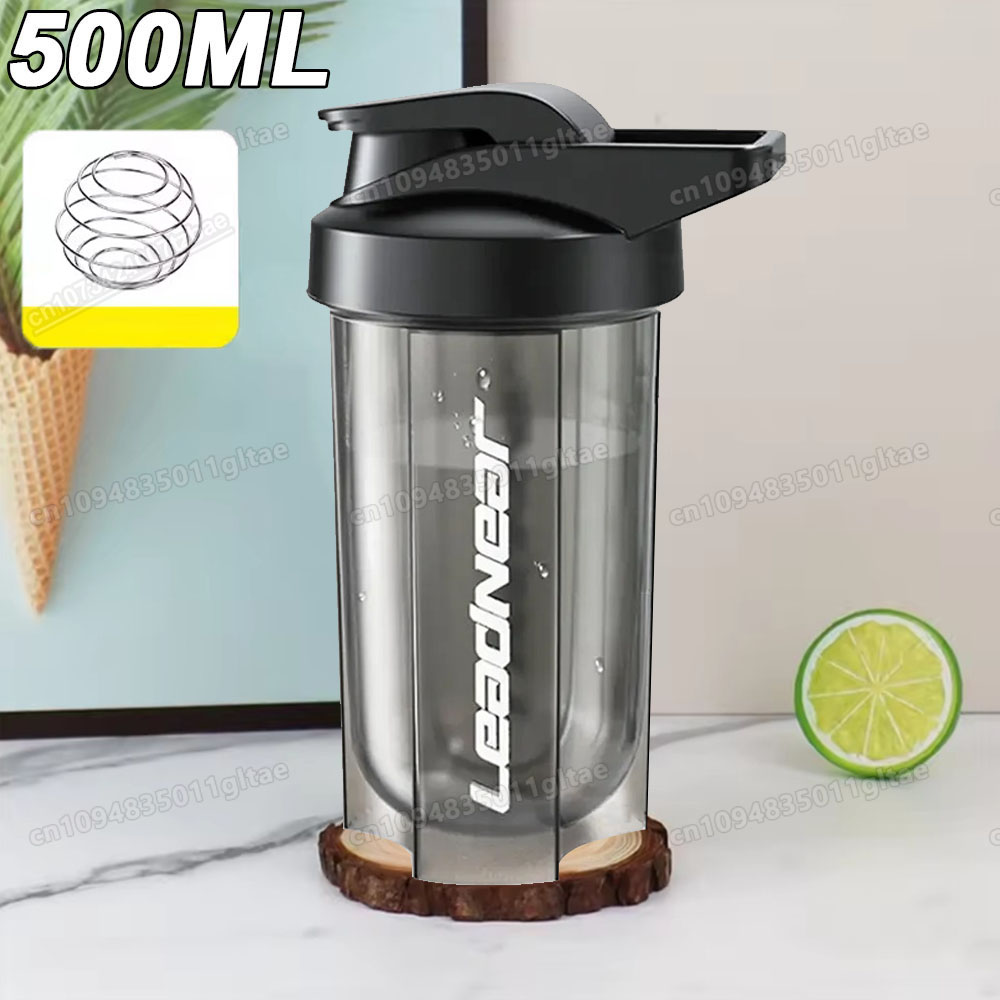 Whey Protein Isolate - Botol Pengocok Bubuk Protein Portabel 500ML