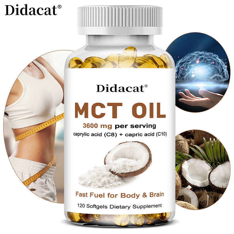 Mct Oil Coconut - Minyak MCT 3600 mg C8 C10