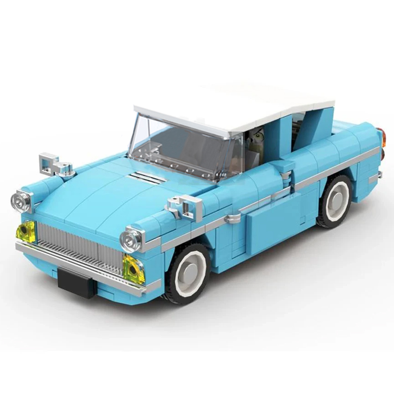 Victor Racket Jetspeed - MOC Technical Magic Movie Mobil Terbang