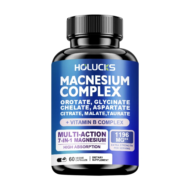 Krill Oil Supplement - Suplemen Magnesium Kompleks 1000MG, Magnesium Glisinat