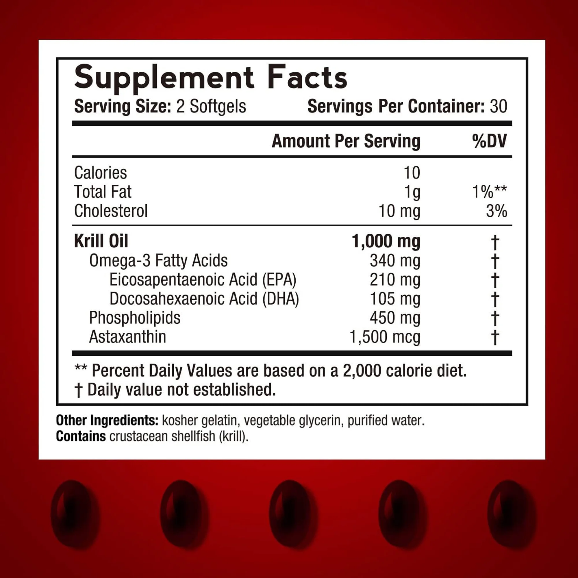 Suplemen Minyak Krill Antartik - Krill Oil Supplement ulasan dan harga