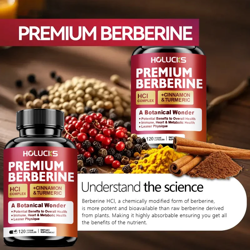Holucks Premium Berberine HCl  - Krill Oil Supplement ulasan dan harga