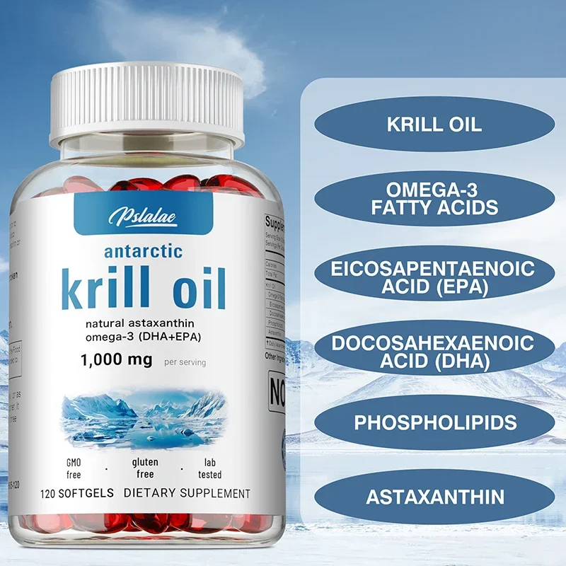 Kapsul Minyak Krill Antartika  - Krill Oil Supplement ulasan dan harga