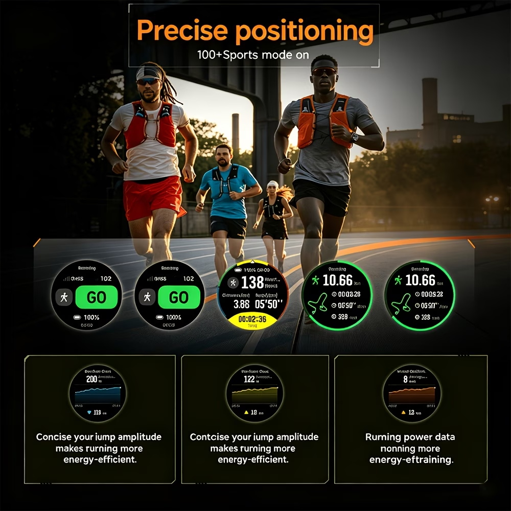 Jam Tangan Pintar GPS Baru Unt - Nutrition Gym ulasan dan harga