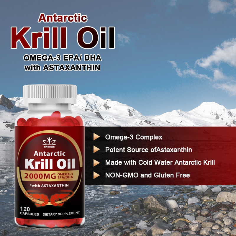 2000Mg Krill minyak fosfolipid - Krill Oil Supplement ulasan dan harga