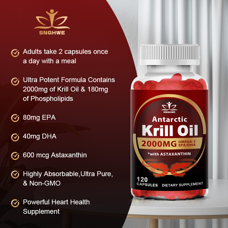 2000Mg Krill minyak fosfolipid - Krill Oil Supplement ulasan dan harga