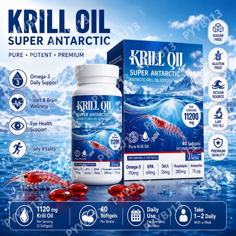 Suplemen Minyak Krill Antartik - Krill Oil Supplement ulasan dan harga