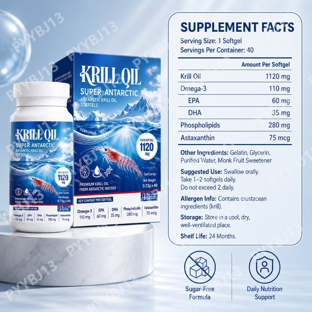 Suplemen Minyak Krill Antartik - Krill Oil Supplement ulasan dan harga