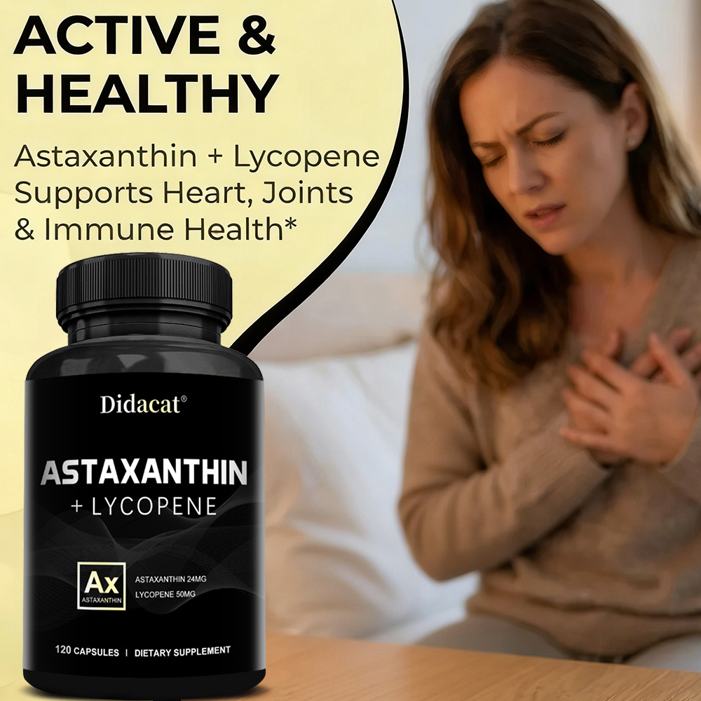 Kapsul Astaxanthin - Suplemen  - Krill Oil Supplement ulasan dan harga
