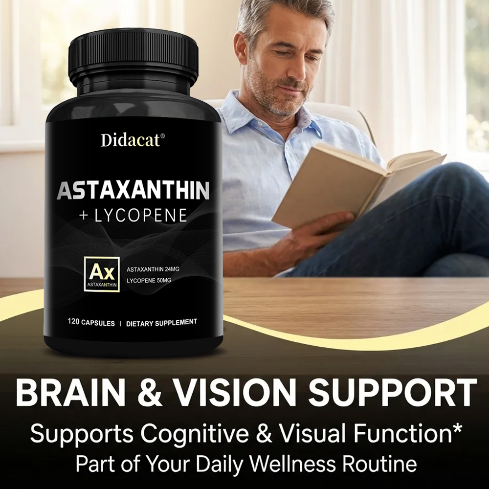 Kapsul Astaxanthin - Suplemen  - Krill Oil Supplement ulasan dan harga
